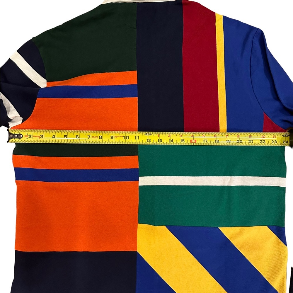 Polo Ralph Lauren Classic Fit
Patchwork Rugby Shirt Men’s Large NWT - Picture 9 of 11